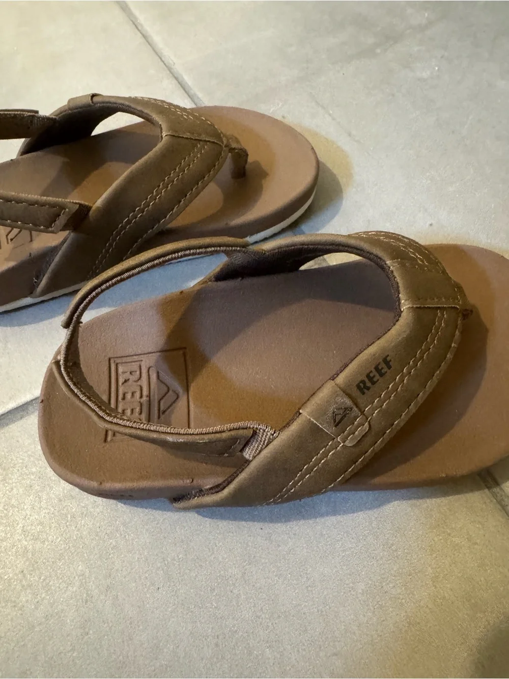 Kids Brown Flip Flop Sandals